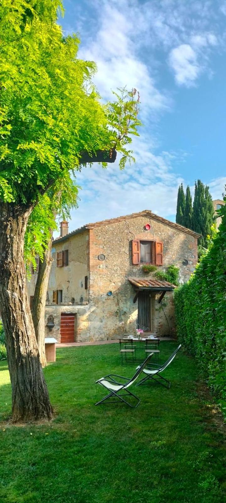 サン・ジミニャーノ Cielo - Antica Casa Sulla Via Francigenaヴィラ エクステリア 写真